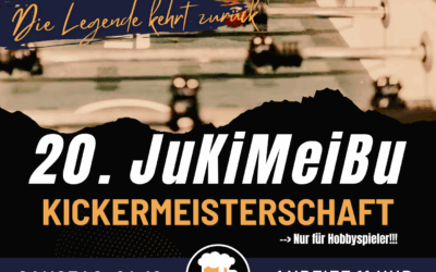 Kickermeisterschaft 2025: Jetzt anmelden